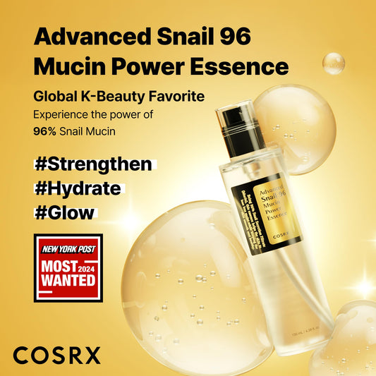 COSRX Advanced Snail 96 Mucin Power Essence (100ml) - Skin Repair Soothing Face Serum