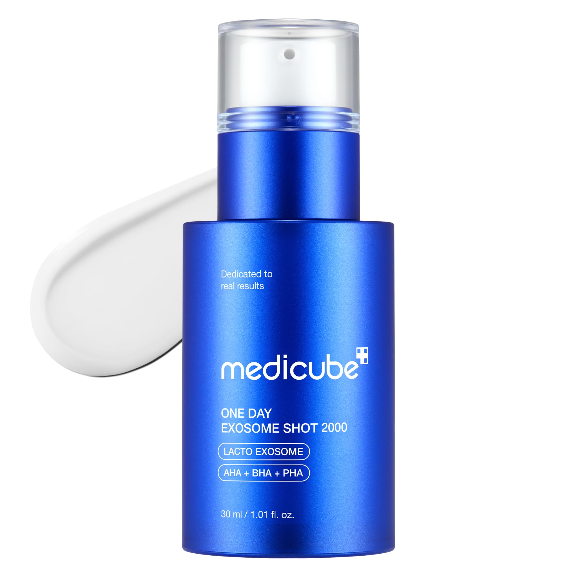 Medicube Zero Exosome Shot 2000 PPM Serum - Pore Care & Exfoliating AHA+BHA+PHA Liquid Booster - 30ml