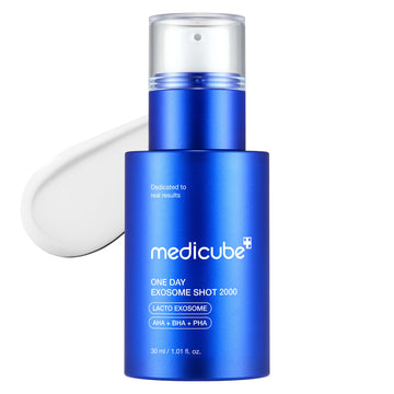 Medicube Zero Exosome Shot 2000 PPM Serum - Pore Care & Exfoliating AHA+BHA+PHA Liquid Booster - 30ml