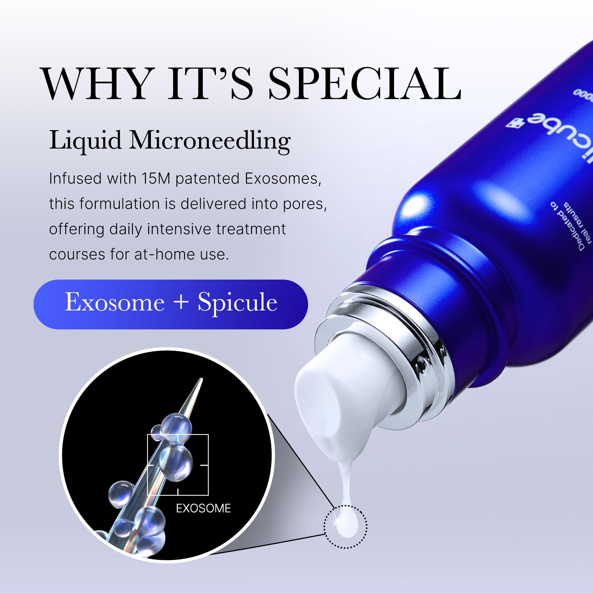 Medicube Zero Exosome Shot 2000 PPM Serum - Pore Care & Exfoliating AHA+BHA+PHA Liquid Booster - 30ml