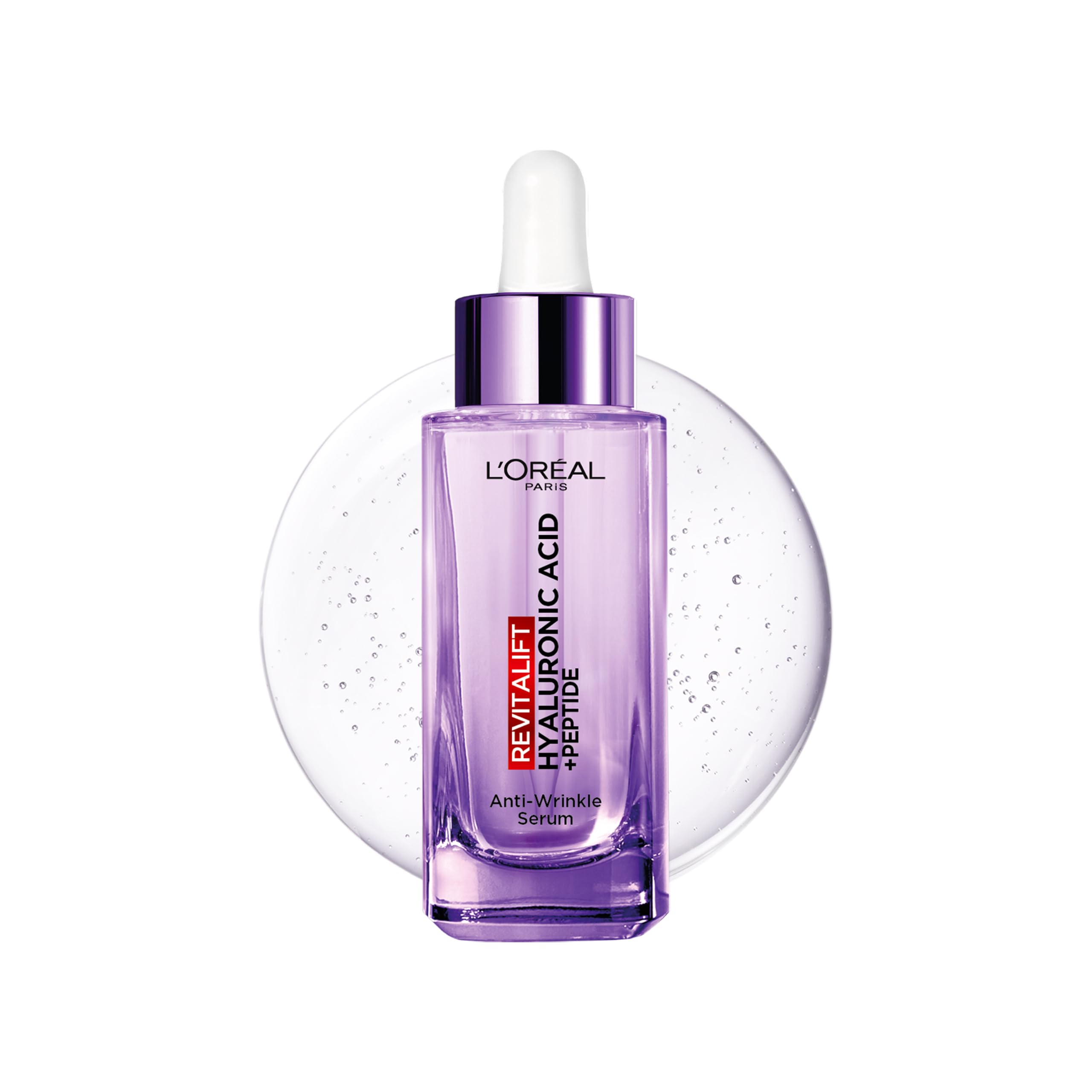 L'Oreal Paris Revitalift Filler 1.5% Pure Hyaluronic Acid Serum - Anti-Wrinkle Deep Hydrating Dropper - 30ml