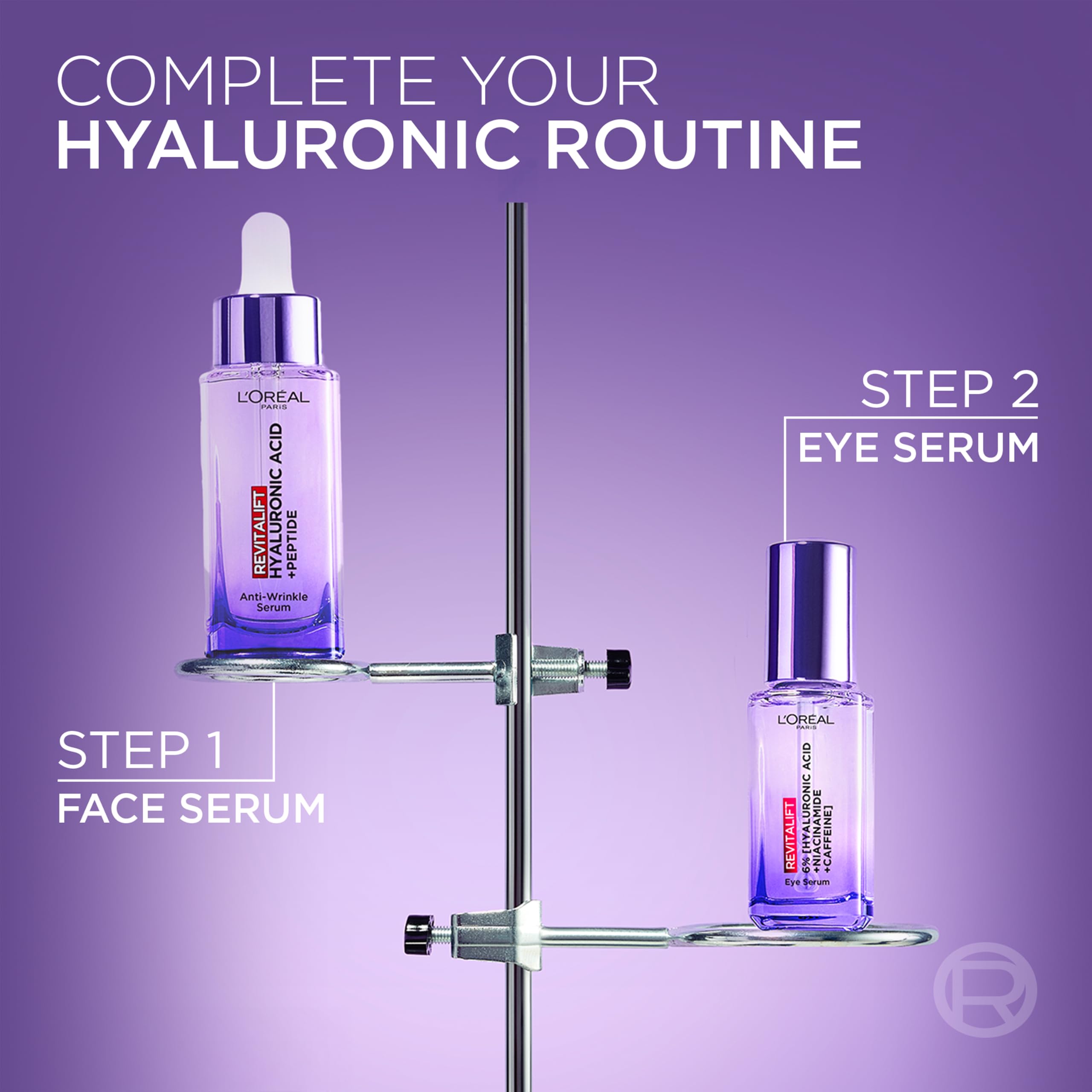 L'Oreal Paris Revitalift Filler 1.5% Pure Hyaluronic Acid Serum - Anti-Wrinkle Deep Hydrating Dropper - 30ml