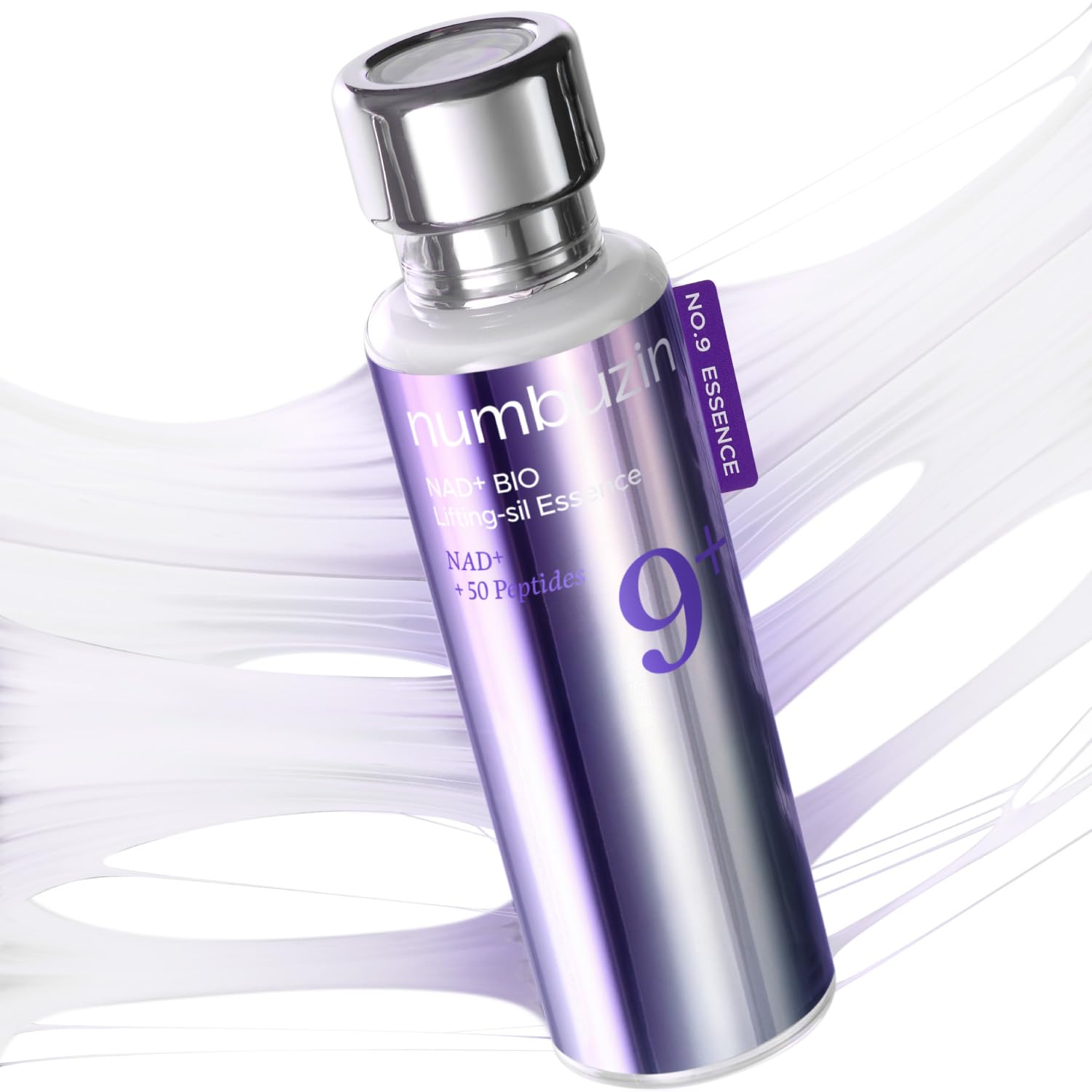 numbuzin No.9 NAD+ 50 Peptides Firming Essence - Retinol Anti-Wrinkle & Sagging Skin Serum - 50ml