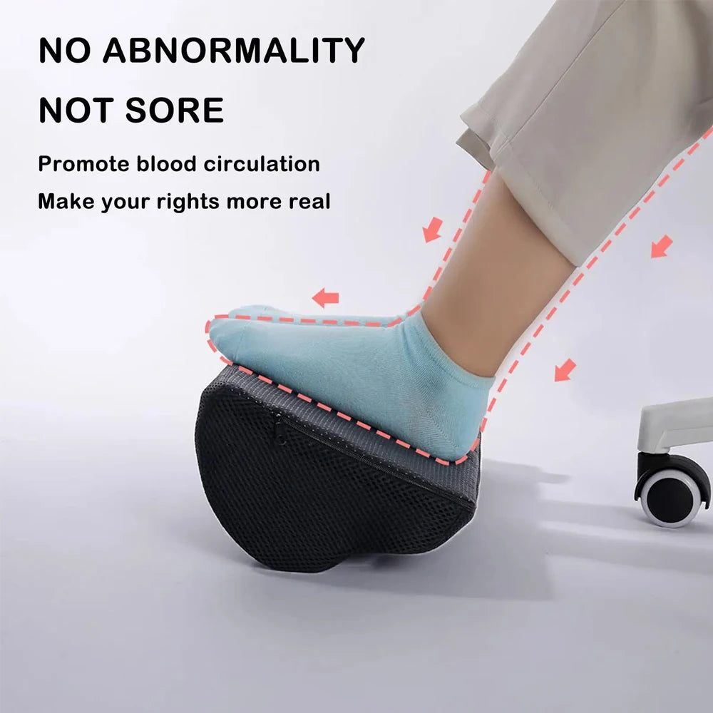 Zyvomart Ergonomic Foot Rest Cushion Pillow for Under Desk Office Chair Support