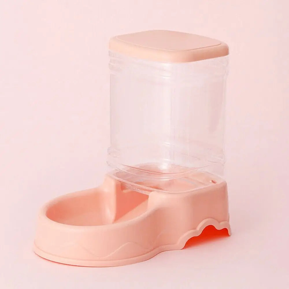 Zyvomart 3.8L Automatic Pet Feeder & Water Fountain Dispenser Bowl for Cats & Dogs