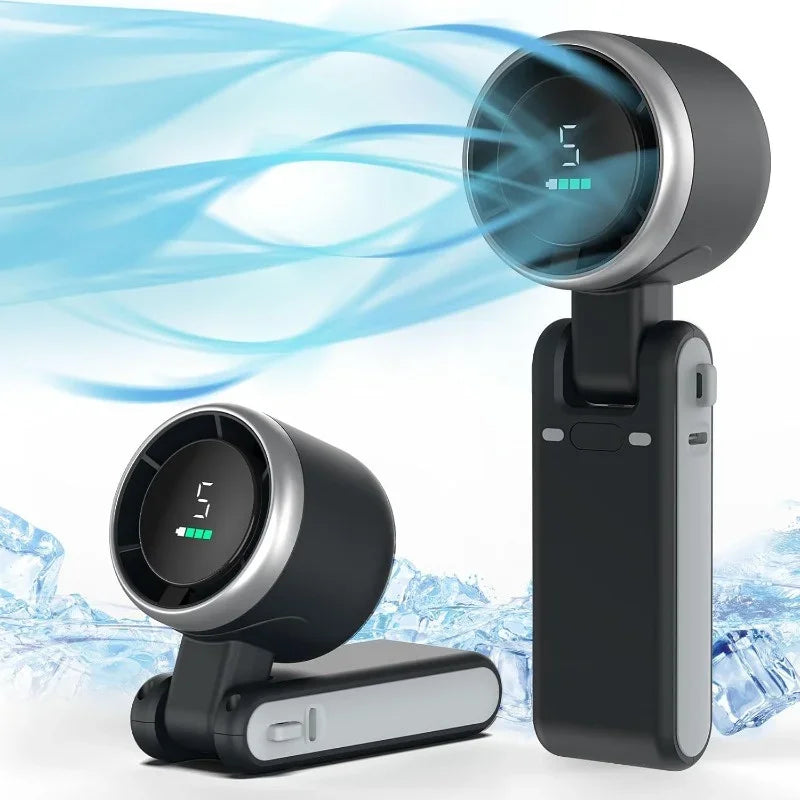 Zyvomart Portable Mini Travel Fan with USB Rechargeable Lithium Battery