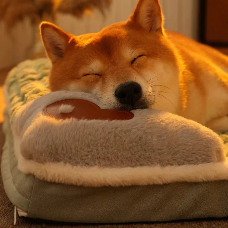 Zyvomart Machine Washable Orthopedic Memory Foam Dog Bed Cushioned Pillow