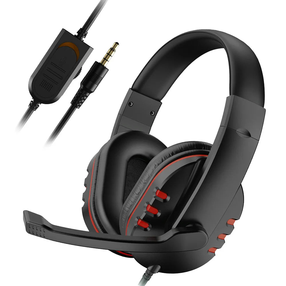 Zyvomart Wired Gaming Headset 3.5mm Earphones with Microphone for PS4 PC