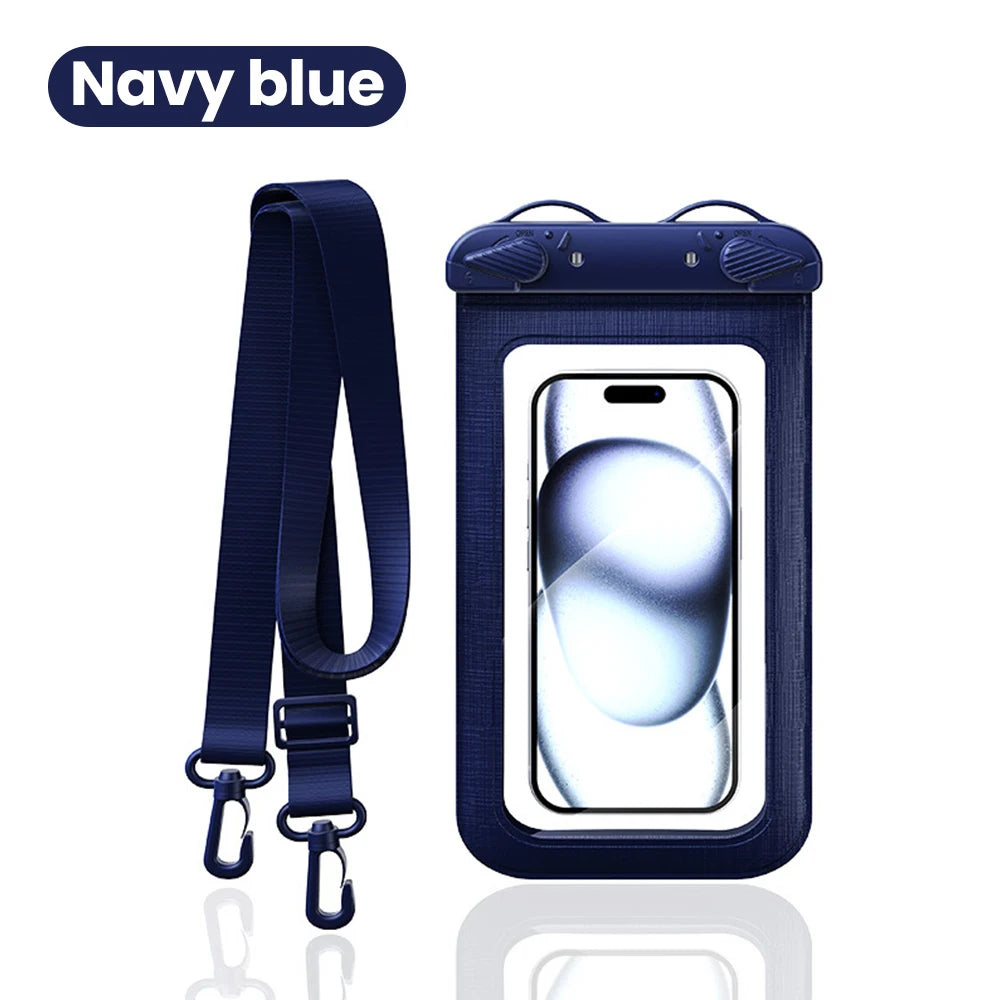 Zyvomart 7.5 Inch Touchscreen Mobile Phone Waterproof Bag for Swimming Diving