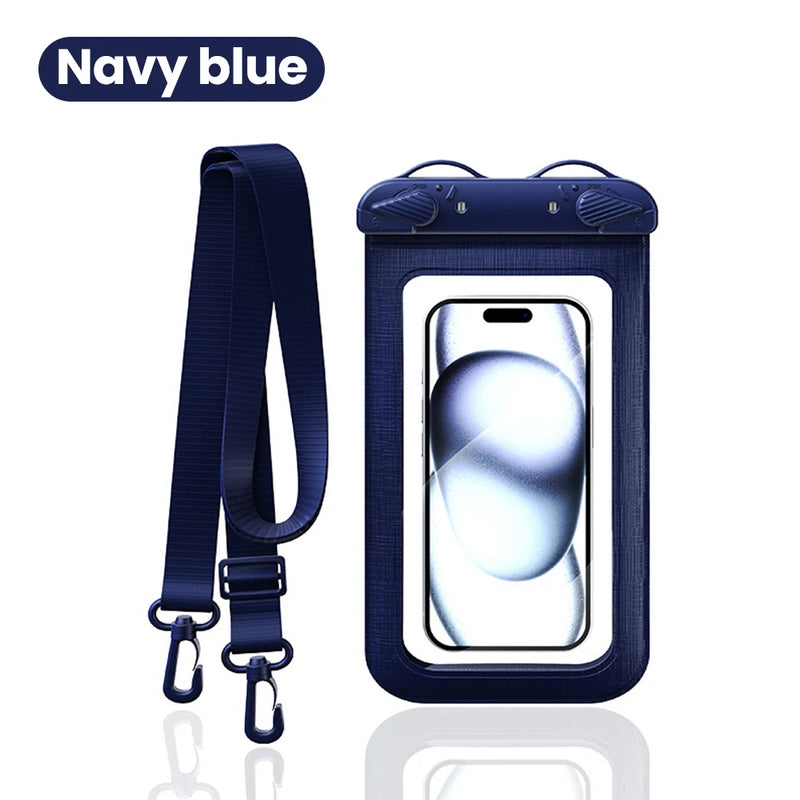 Zyvomart 7.5 Inch Touchscreen Mobile Phone Waterproof Bag for Swimming Diving