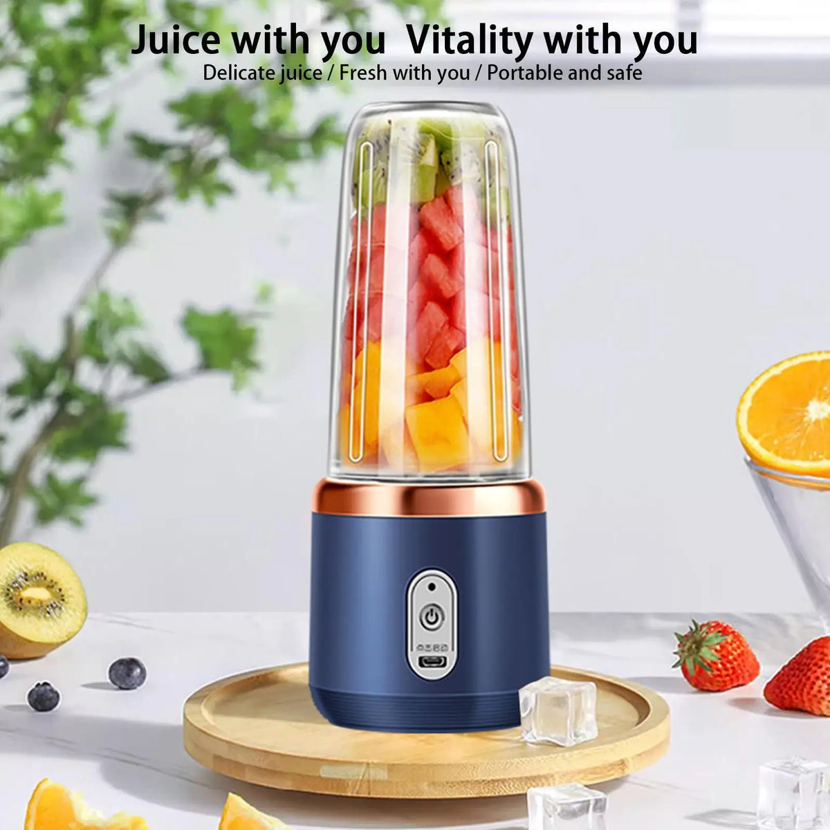 Personal USB Rechargeable Travel Juicer blender Cup