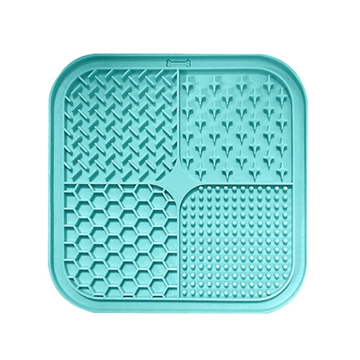 Zyvomart 1PC Silicone Pet Lick Mat Slow Feeder Pad with Suction Cups