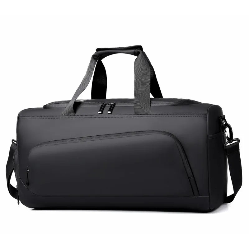 Zyvomart Large Capacity Sports Gym Bag Portable Travel Duffel with Shoe Storage