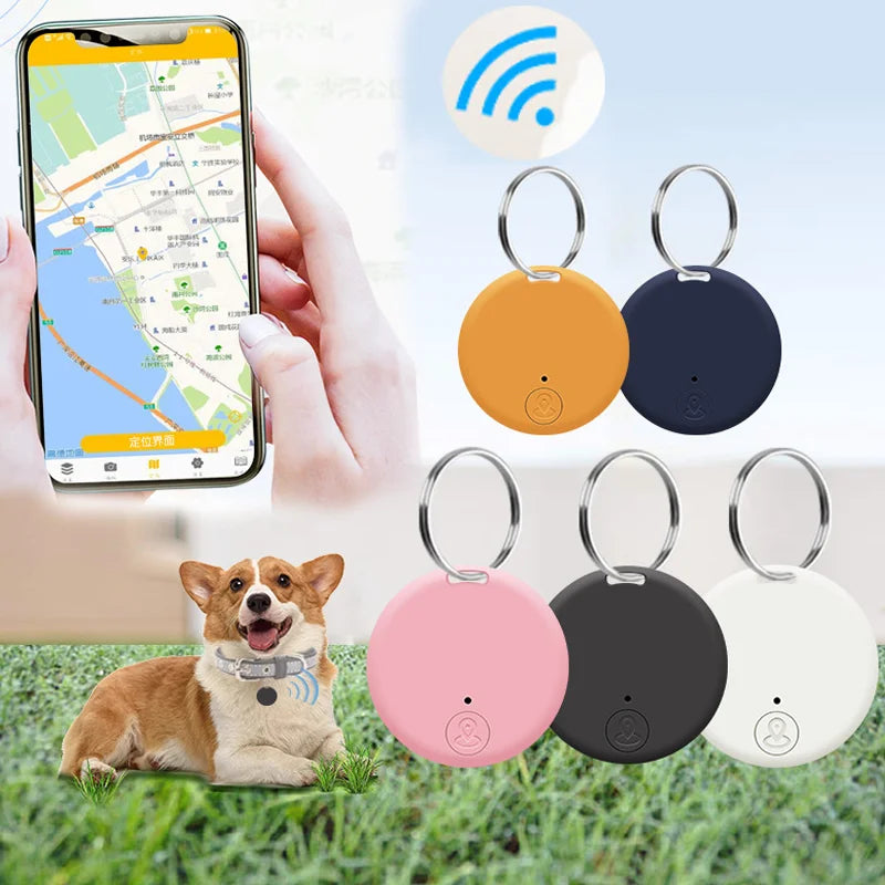 Zyvomart Mini Bluetooth Anti-Lost GPS Locator Smart Tag Key Finder & Pet Tracker