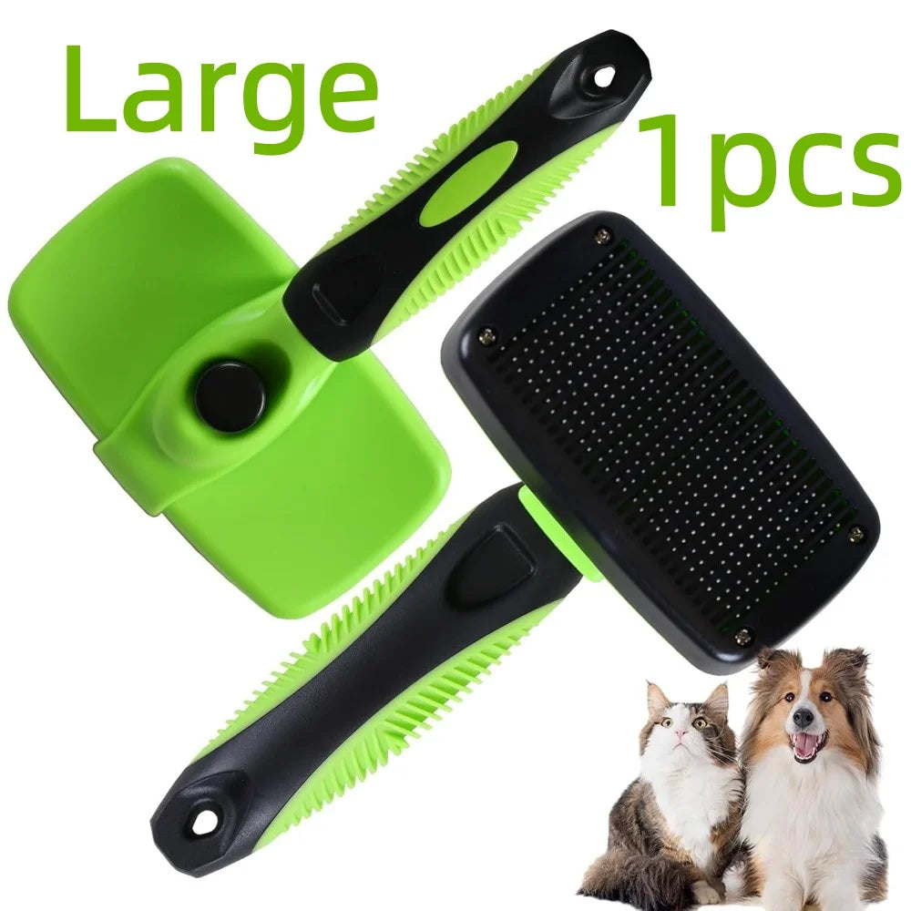 Zyvomart Cat Corner Scratcher Self Groomer with Catnip - Wall Corner Massage Comb & Hair Grooming Brush