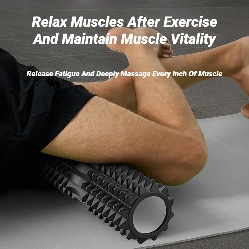 Zyvomart Super Load-Bearing Foam Massage Roller Hollow Column Fitness Equipment