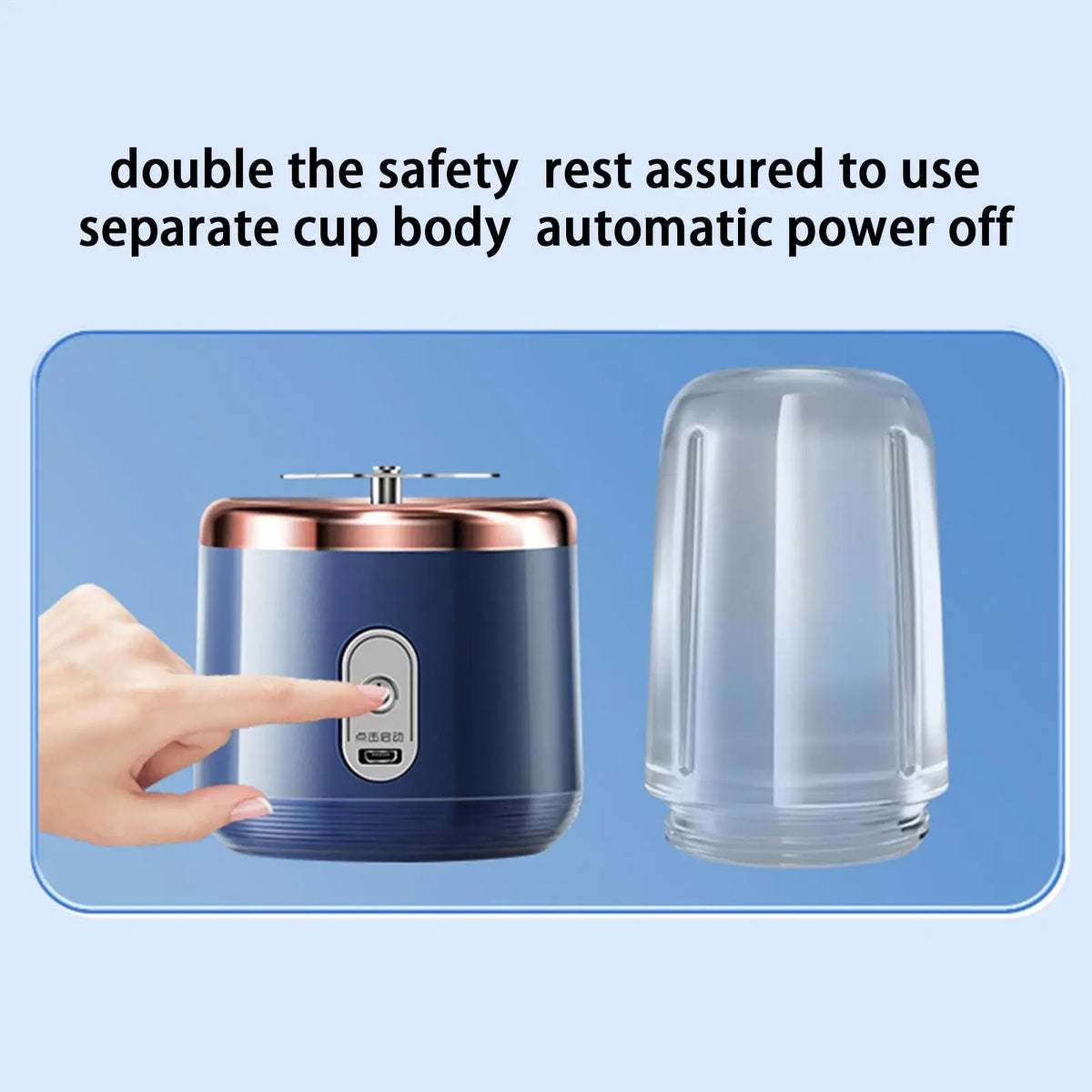 Personal USB Rechargeable Travel Juicer blender Cup