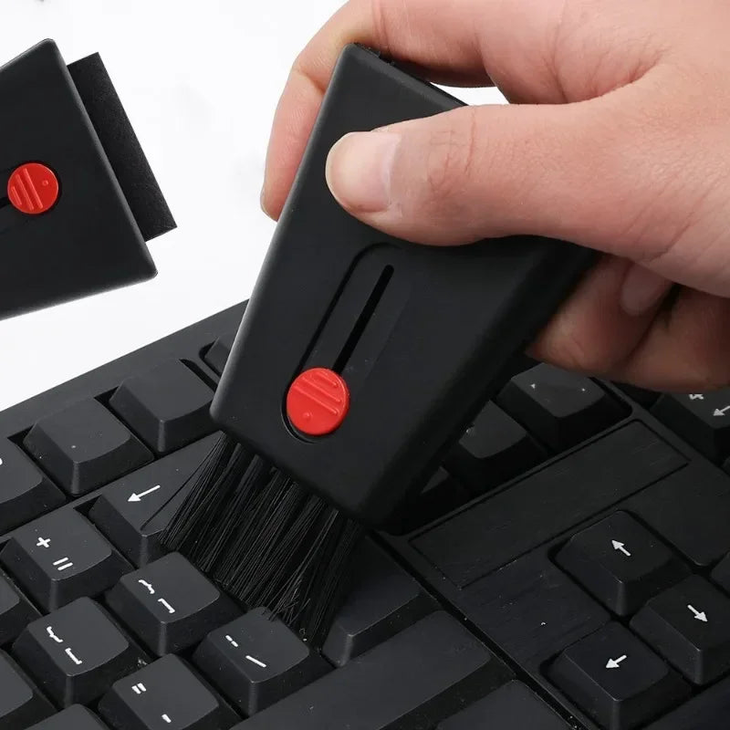 Universal Soft Cleaning Gel and Brush Kit for Laptop Keyboard and Car