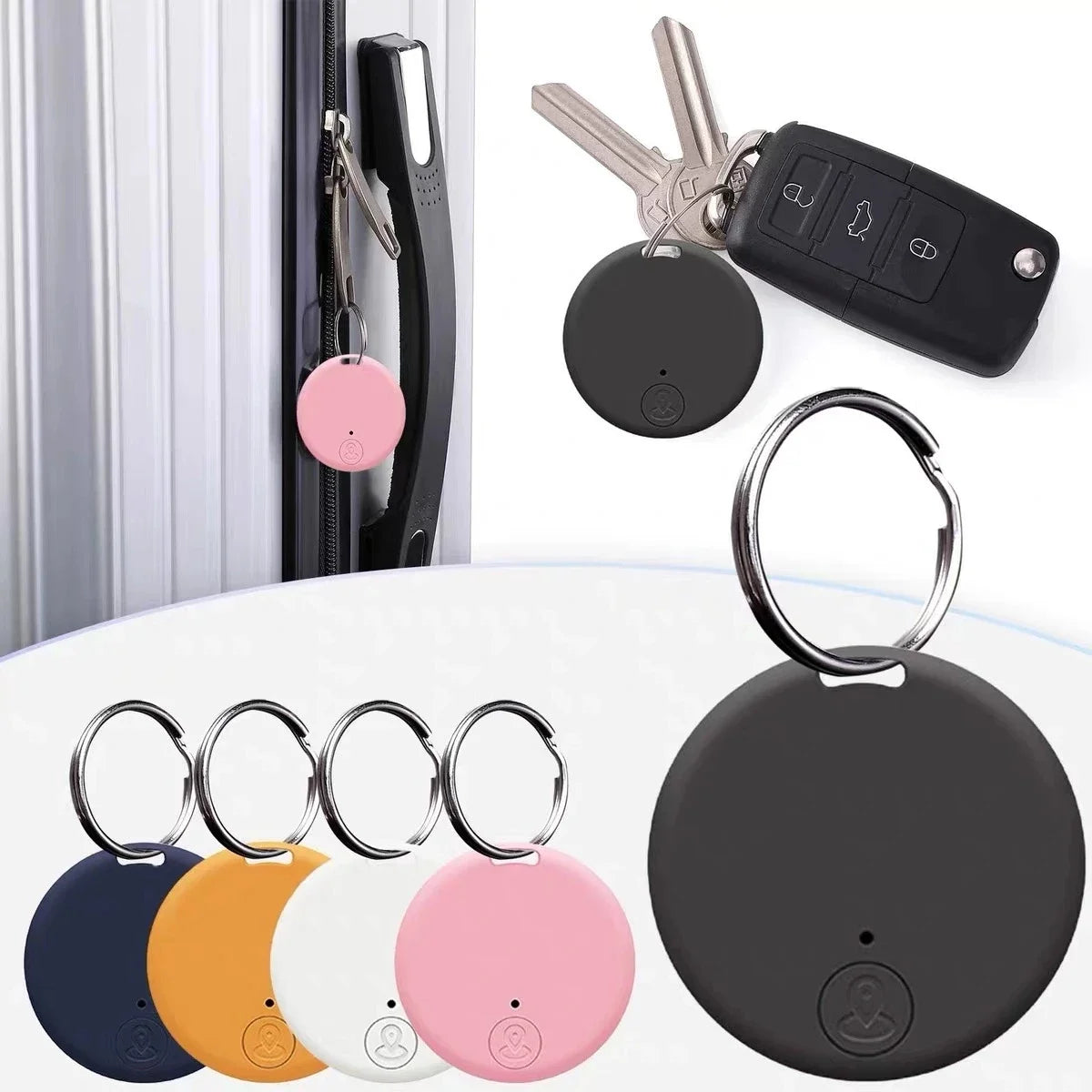 Zyvomart Mini Bluetooth Anti-Lost GPS Locator Smart Tag Key Finder & Pet Tracker
