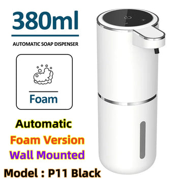 380ML Automatic Foam Soap Dispenser with USB Charging and Smart Sensor