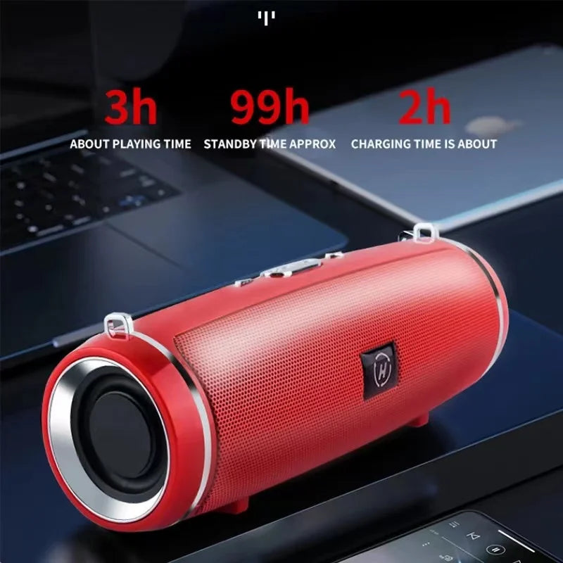 Zyvomart 200W Peak Power Portable Bluetooth Speaker IPX7 Waterproof Boom Box