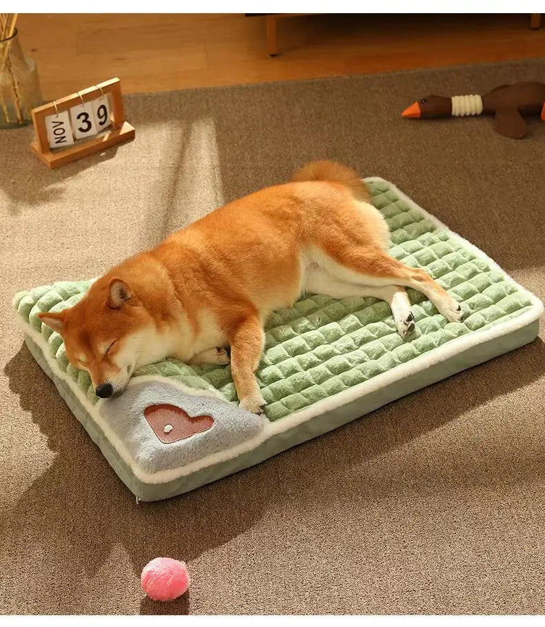 Zyvomart Machine Washable Orthopedic Memory Foam Dog Bed Cushioned Pillow