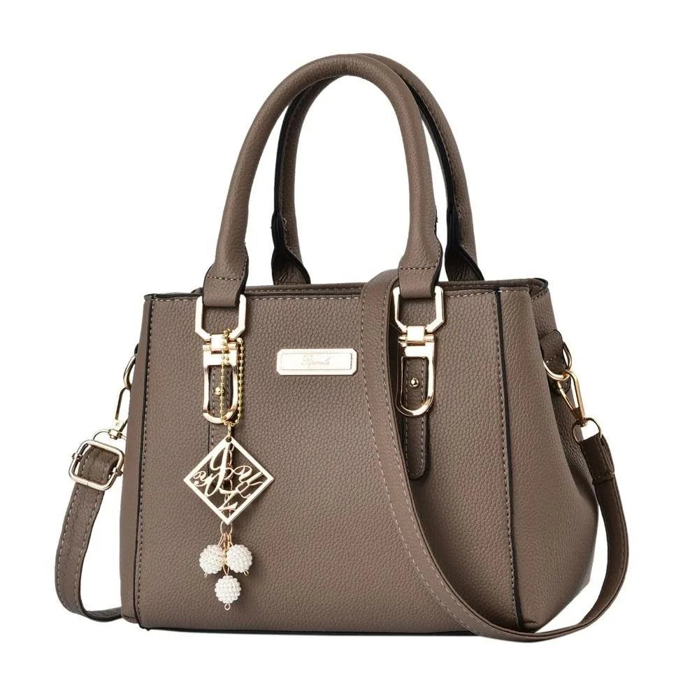 Zyvomart Large Capacity Soft Leather Shoulder Bag and Casual Messenger Handbag