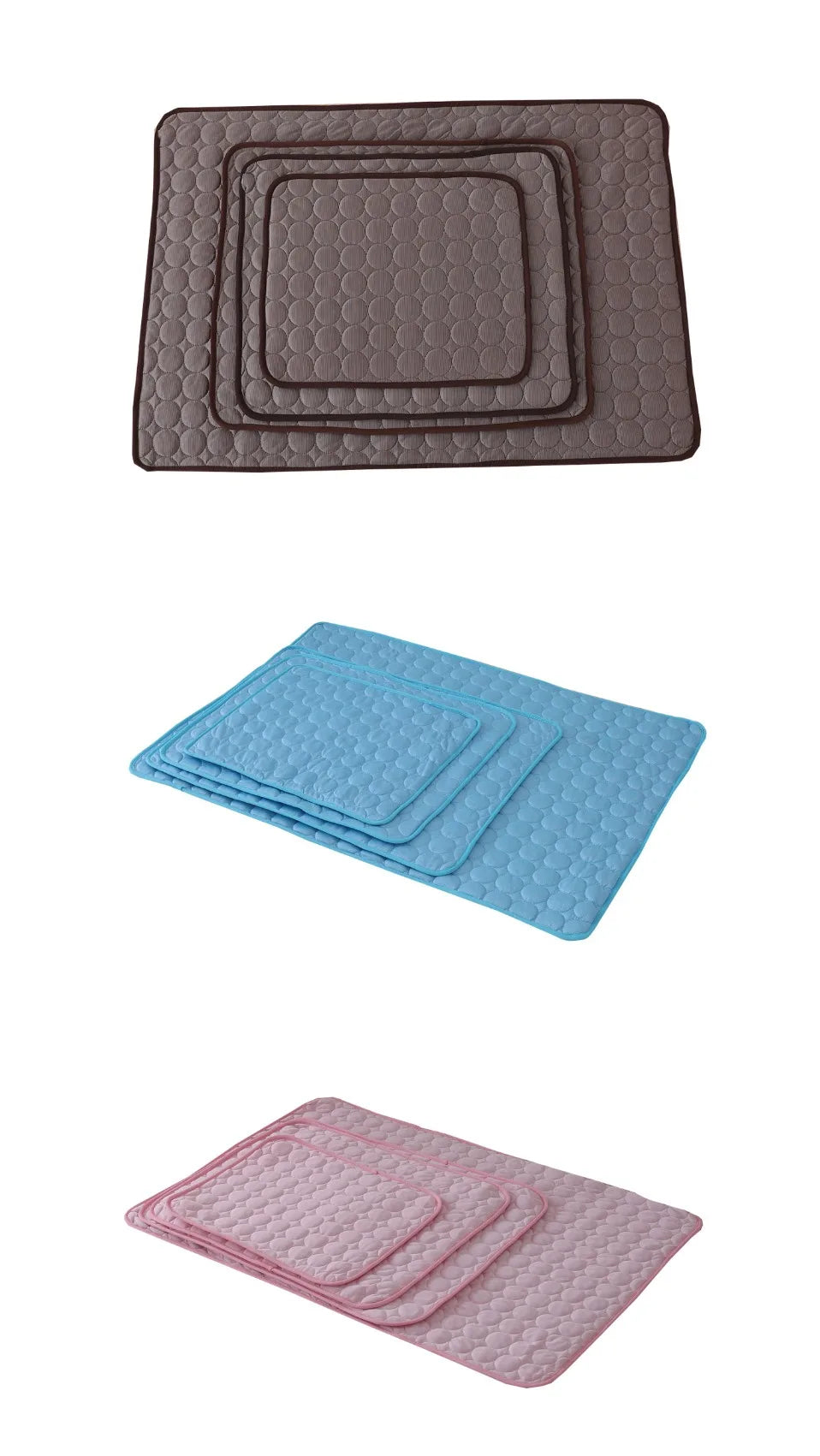 Zyvomart Extra-Large Dog Cooling Mat - Summer Pet Ice Pad & Durable Sofa Blanket