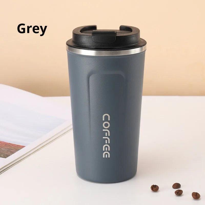 Insulated Stainless Steel Travel Coffee Mug and Car Tumbler