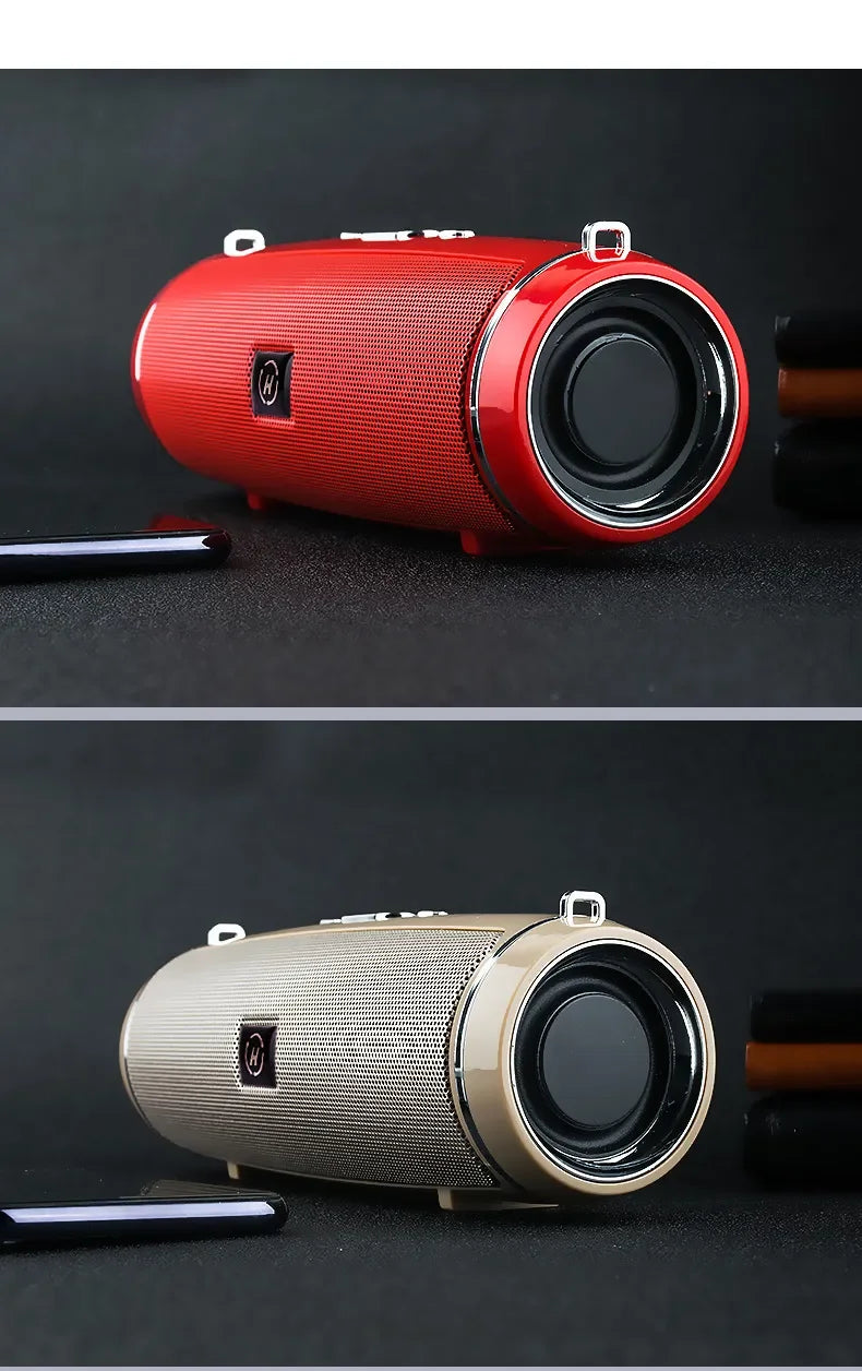 Zyvomart 200W Peak Power Portable Bluetooth Speaker IPX7 Waterproof Boom Box