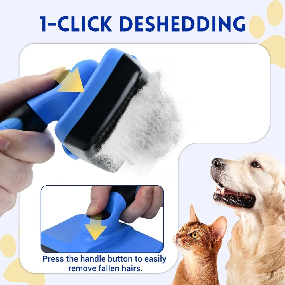 Zyvomart Cat Corner Scratcher Self Groomer with Catnip - Wall Corner Massage Comb & Hair Grooming Brush