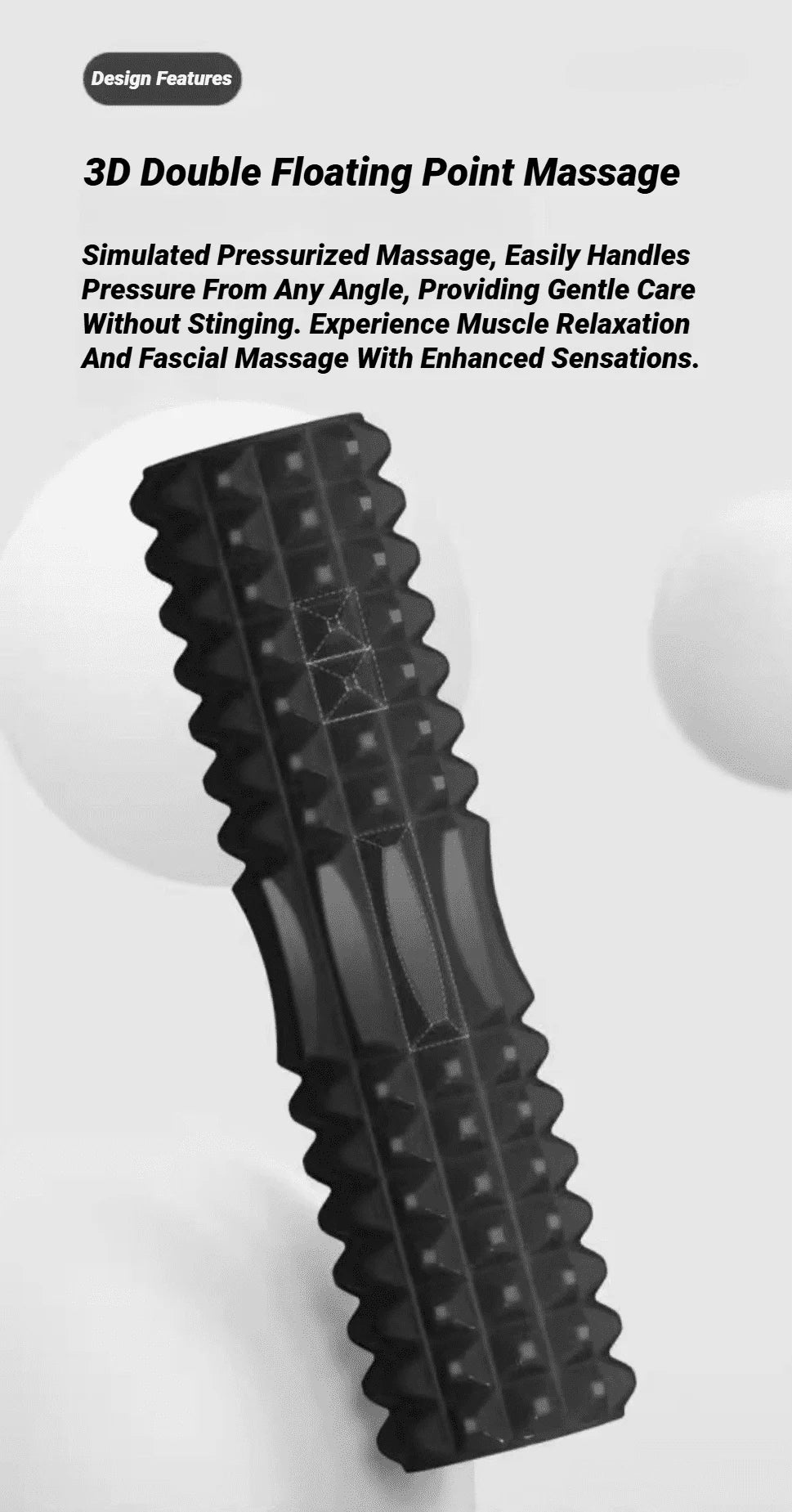 Zyvomart Super Load-Bearing Foam Massage Roller Hollow Column Fitness Equipment