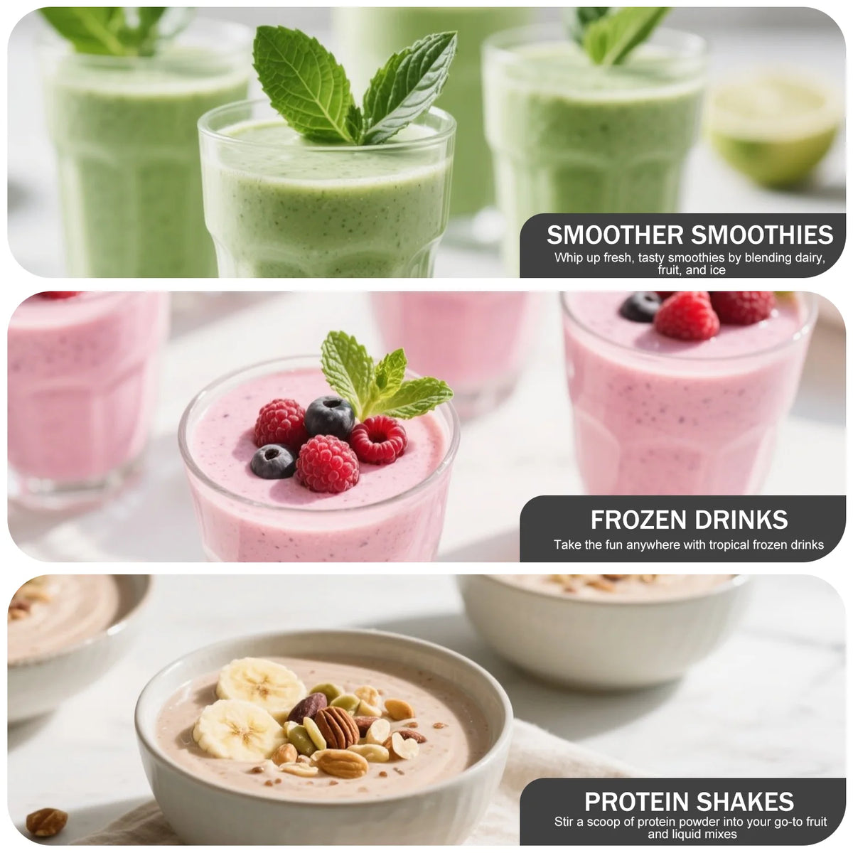 Portable Electric Juice Maker and 6-Blade Blender 700ML