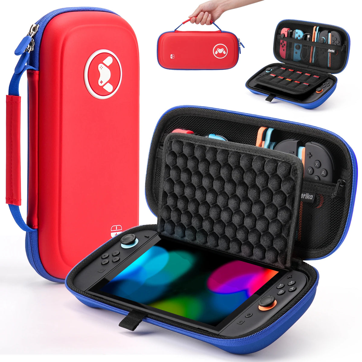 Zyvomart Waterproof Travel Carrying Case for Nintendo Switch 2 & Switch OLED