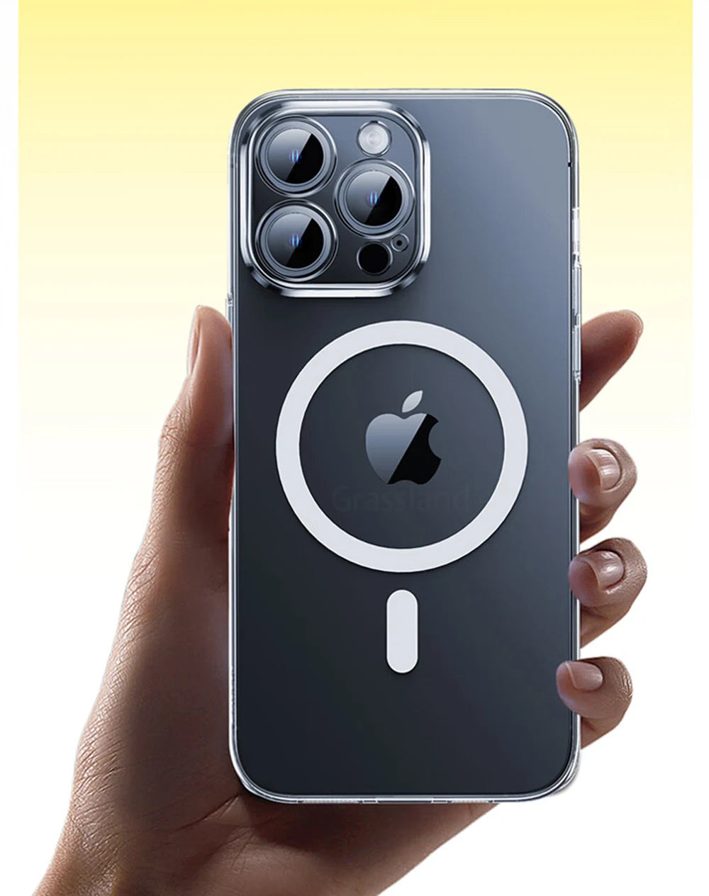 Clear Magnetic Shockproof Case for iPhone 7-16 Pro Max and XR
