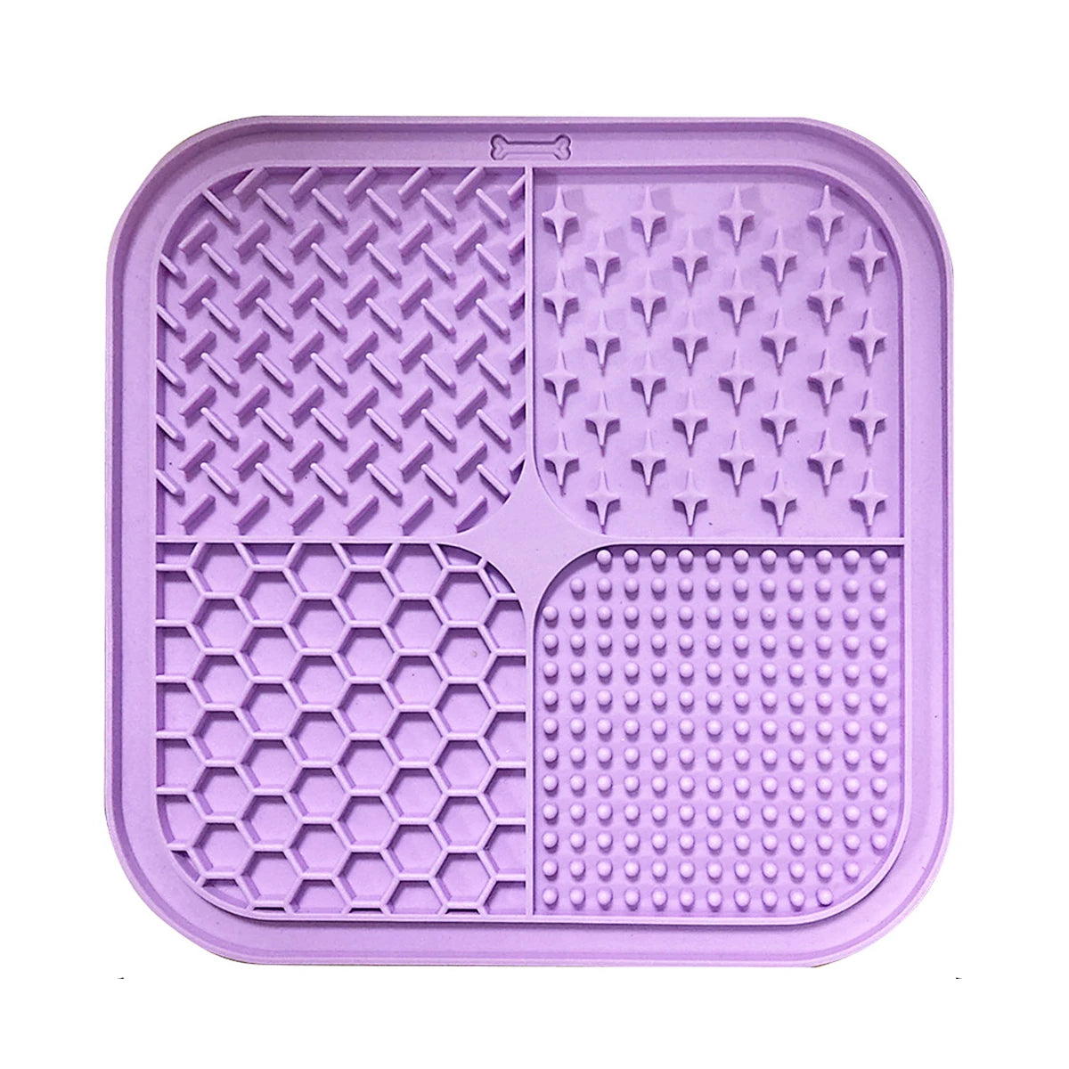 Zyvomart 1PC Silicone Pet Lick Mat Slow Feeder Pad with Suction Cups