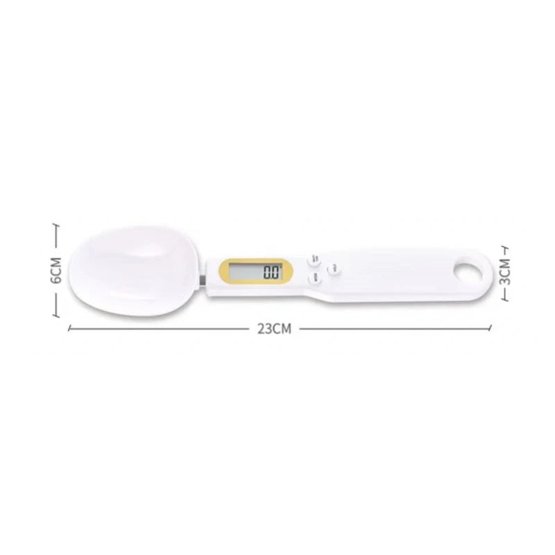 Digital Electronic Kitchen Weighing Spoon Scale with LCD Display for Coffee and Food Measurement