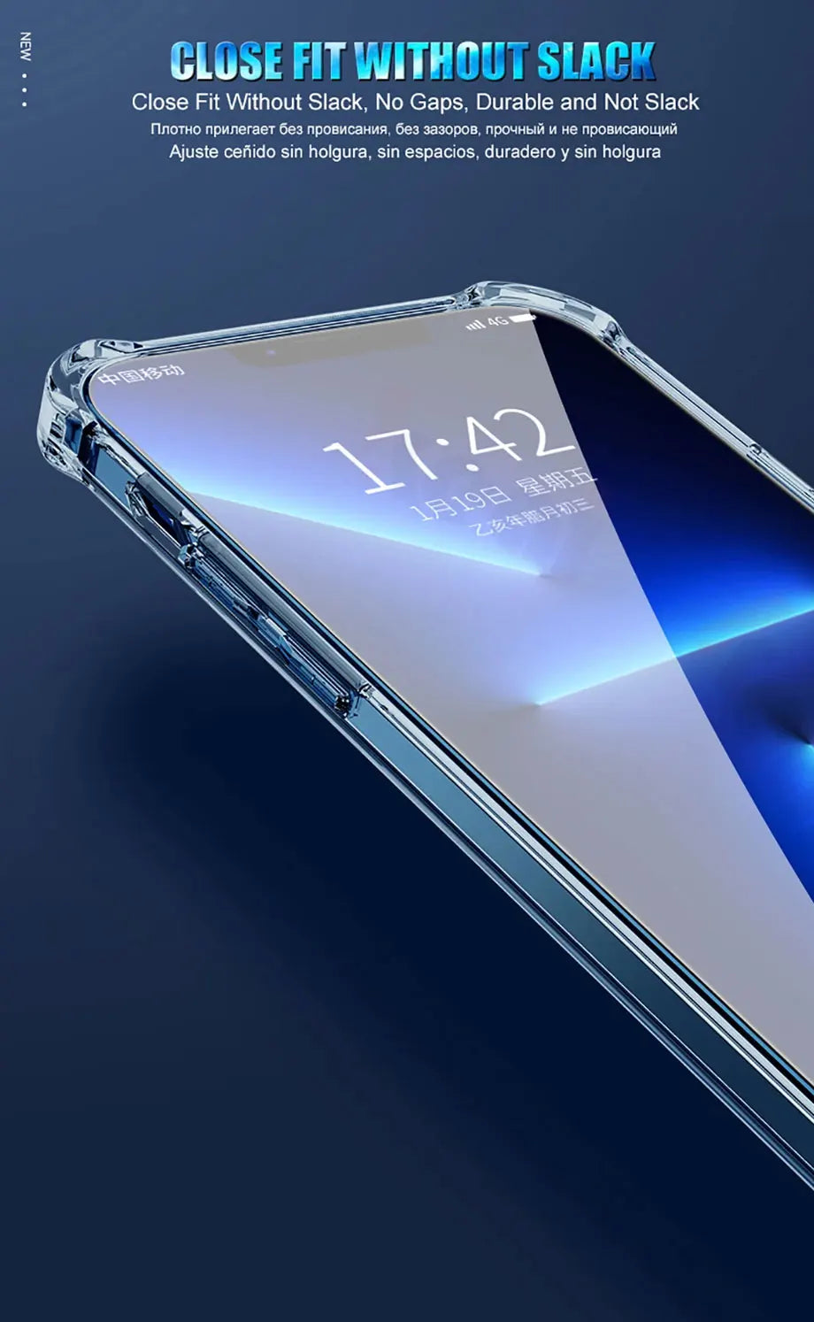 Clear Acrylic Magnetic Shockproof Case for iPhone 11-18 Pro Max