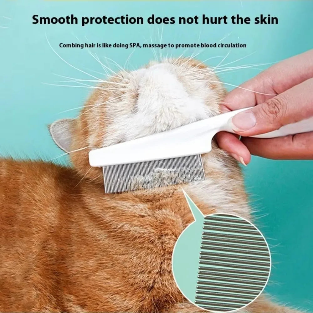 Zyvomart Cat Corner Scratcher Self Groomer with Catnip - Wall Corner Massage Comb & Hair Grooming Brush