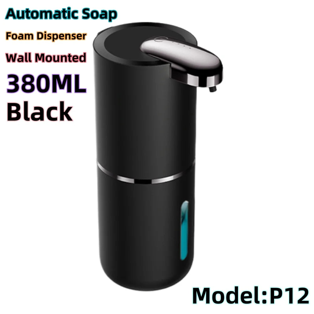 380ML Automatic Foam Soap Dispenser with USB Charging and Smart Sensor