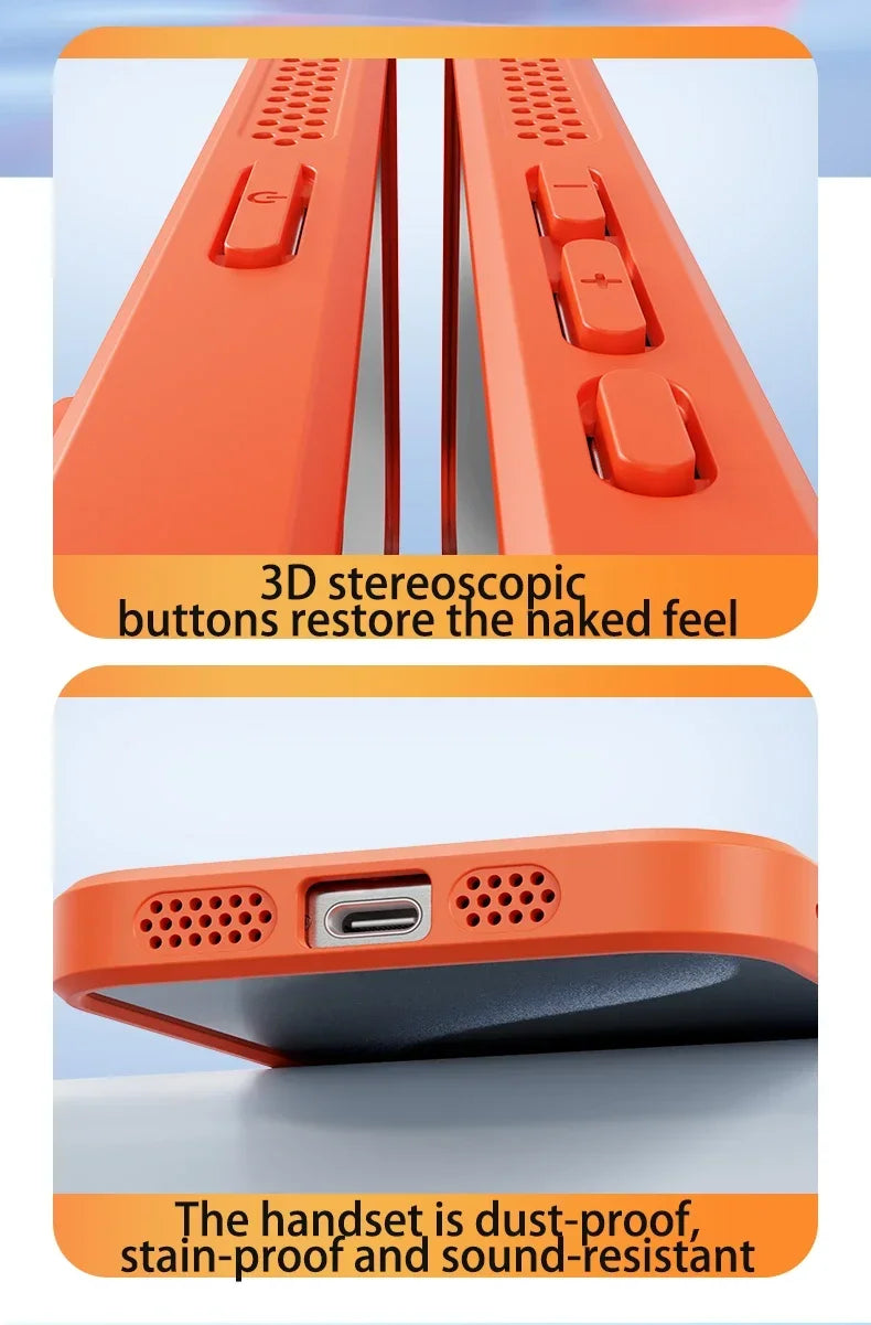 Cooling Heat Dissipation Magnetic Case for iPhone 11-17 Pro Max