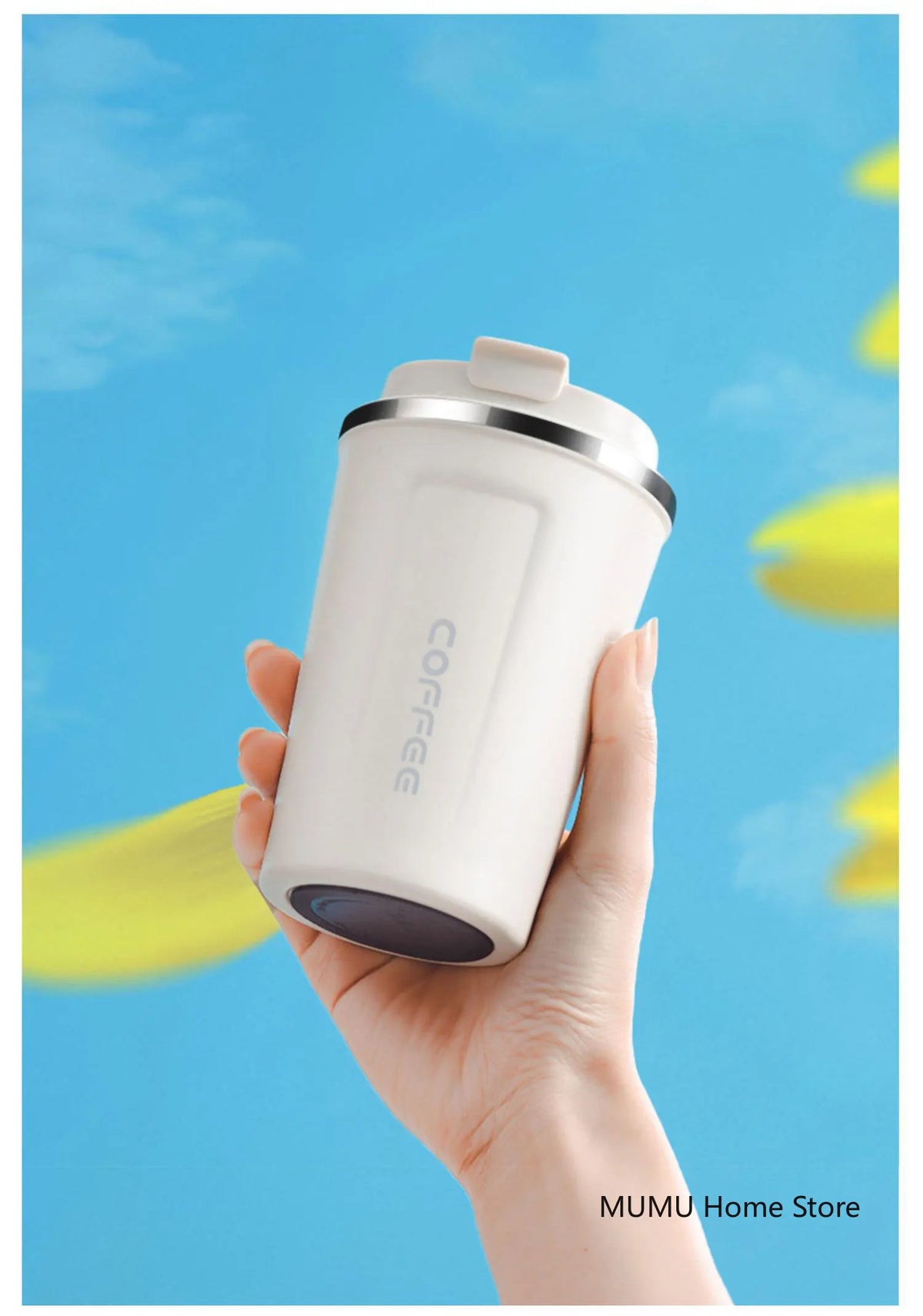 Insulated Stainless Steel Travel Coffee Mug and Car Tumbler