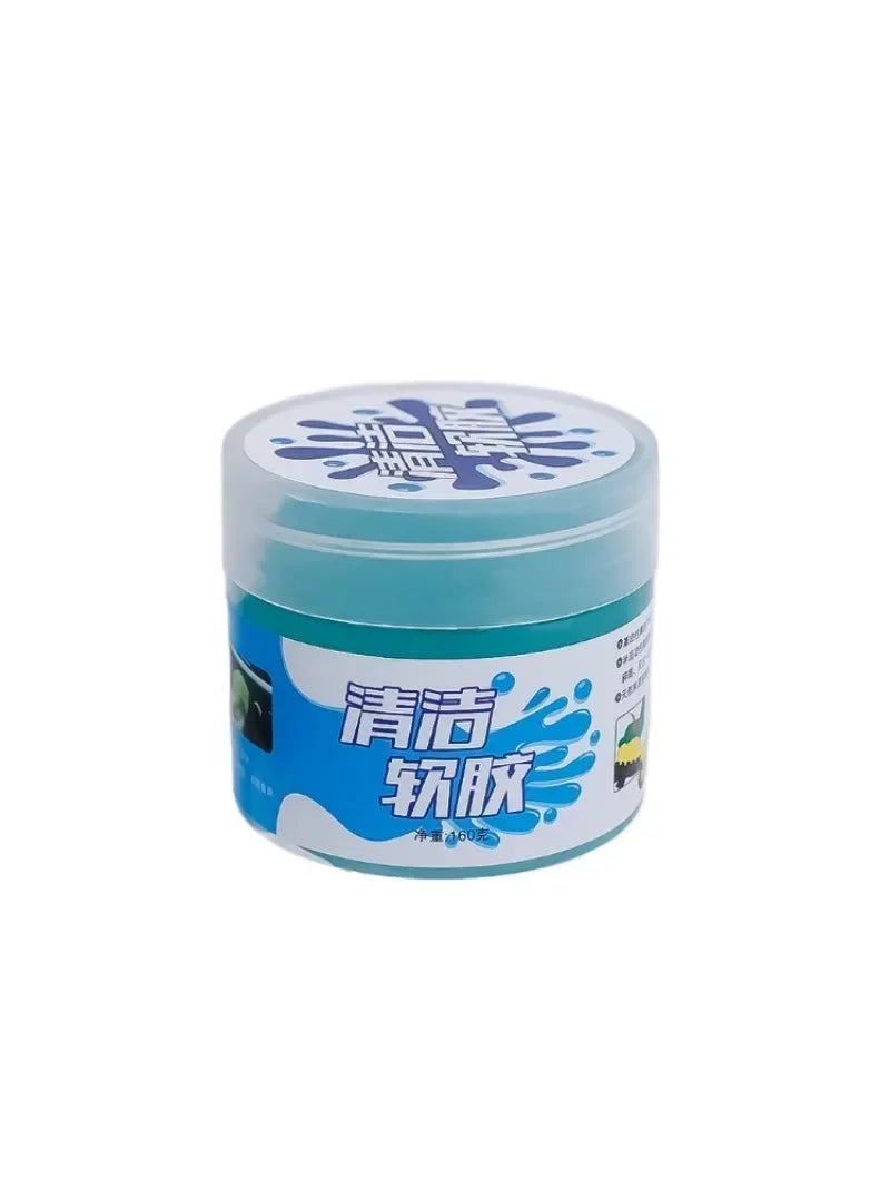 Universal Soft Cleaning Gel and Brush Kit for Laptop Keyboard and Car