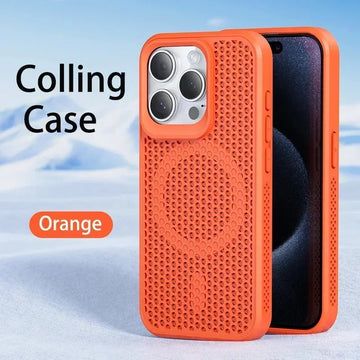 Cooling Heat Dissipation Magnetic Case for iPhone 11-17 Pro Max