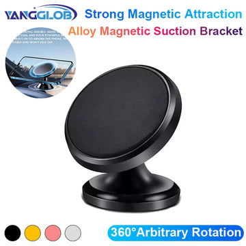 Zyvomart Universal Magnetic Car Phone Holder Dashboard Mount GPS Stand