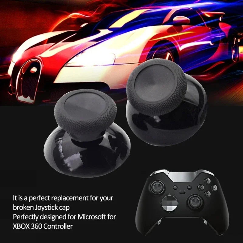 Zyvomart 50 Pcs Replacement Controller Analog Thumbstick Mushroom Grip Cap Cover