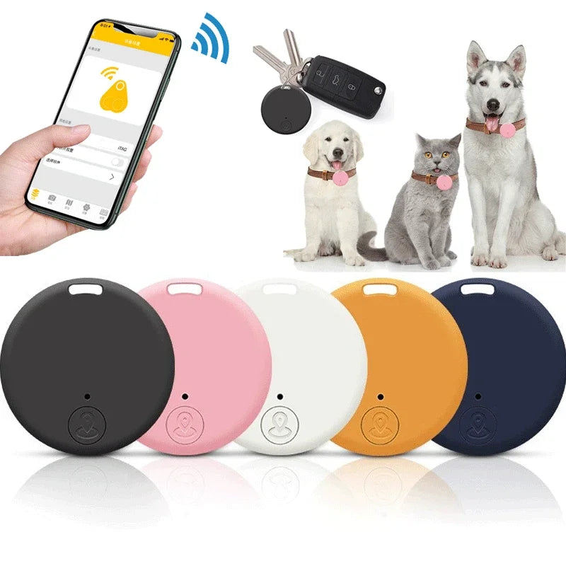 Zyvomart Mini Bluetooth Anti-Lost GPS Locator Smart Tag Key Finder & Pet Tracker