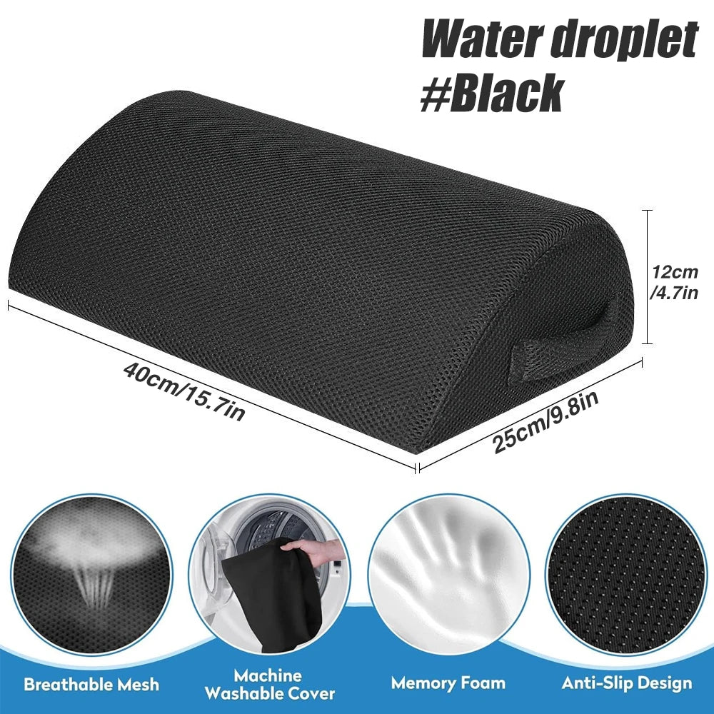 Zyvomart Ergonomic Foot Rest Cushion Pillow for Under Desk Office Chair Support