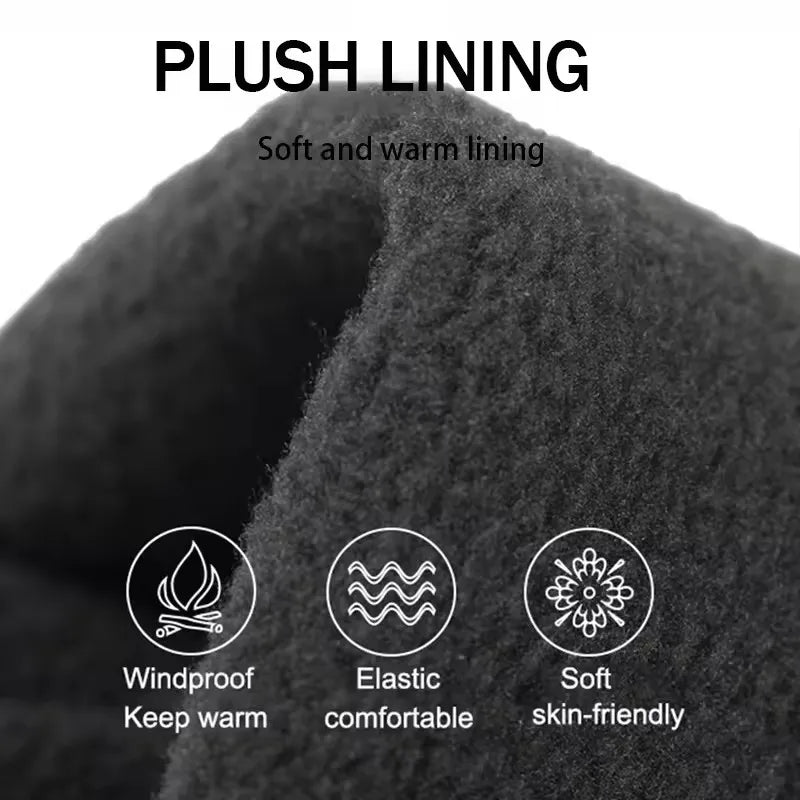 Zyvomart Unisex Winter Warm Touch Screen Windproof Non-Slip Cycling Gloves