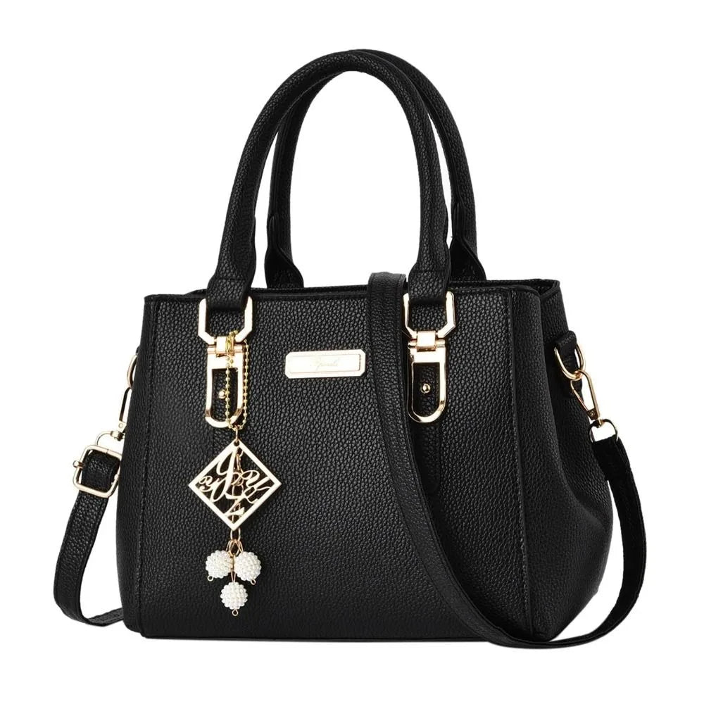 Zyvomart Large Capacity Soft Leather Shoulder Bag and Casual Messenger Handbag